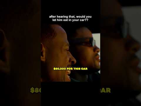 Why you don’t let bro eat in your car #sony #moviecentral #badboys
