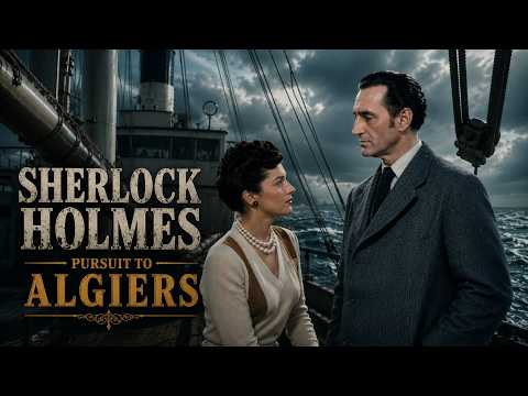 Sherlock Holmes: Pursuit to Algiers | Basil Rathbone | FULL COLOR DETECTIVE MOVIE