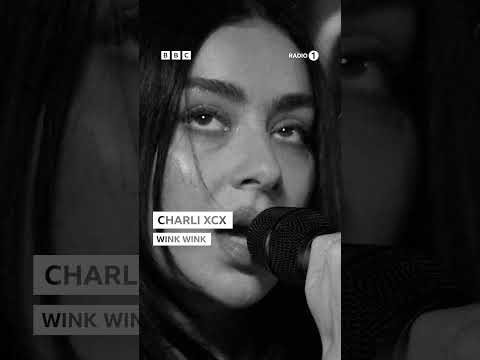 Black and white = Charli-coded. Wink Wink live at Maida Vale