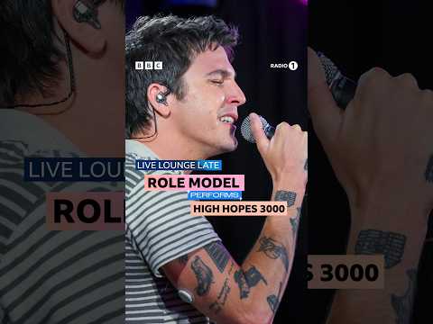 Role Model performs ‘High Hopes 3000’ in the Live Lounge ā¤ļø