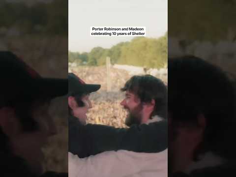 Porter and Madeon celebrating Shelter’s 10 year anniversary this weekend at Zedd in the Park 💚