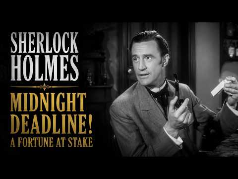 Sherlock Holmes (1954) | The Case of the Split Ticket | FREE DETECTIVE MOVIE | Full Episode