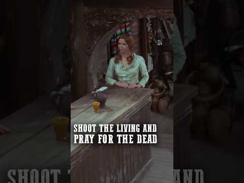 Shoot the Living and Pray for the Dead | 4K | Klaus Kinski | Western #shorts #wildwest #cowboy #film