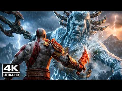 GOD OF WAR 3 REMASTERED – Kratos DESTROYS Poseidon | GOD OF THE SEA | CHAOS MODE [PS5 Pro]