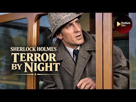 Sherlock Holmes: The speeding train murder | Basil Rathbone | FREE DETECTIVE MOVIE [Colorized]