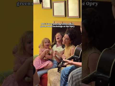 ⁠What a special way to celebrate Stella Lefty’s Opry debut