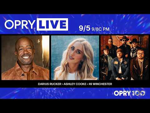 Opry Live – Darius Rucker, Ashley Cooke, and 49 Winchester
