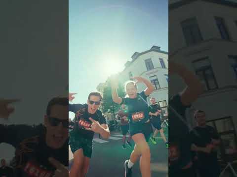 5K done. Straight into the rave.