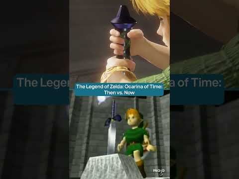 The Legend of Zelda Ocarina of Time: Then vs Now