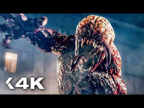 RESIDENT EVIL’s Most Brutal Monster Action Scenes 🔥 4K