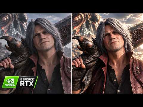 DANTE, VERGIL & NERO with DLSS 5 Look INCREDIBLE | Devil May Cry 5 [4K HDR]