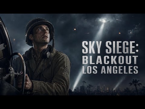 When wartime searchlights found silence | Sky Siege: Blackout Los Angeles | V Free Movies