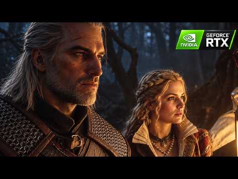The Witcher 3: Songs of the Past with DLSS 5 Looks Nuts Gameplay Demo [4K HDR]
