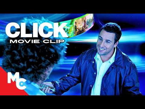 Adam Sandler Finds A Magical Remote That Let Him Relive Any Moment Again | Click Full Clip