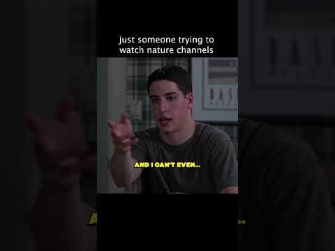 He got caught watching something he shouldn’t be #universal #moviecentral #americanpie