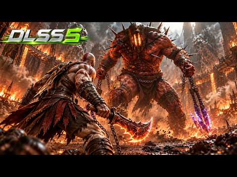 GOD OF WAR 3 REMASTERED – Kratos vs HADES | DLSS 5 BRUTAL Boss Fight | CHAOS MODE [PS5 Pro]