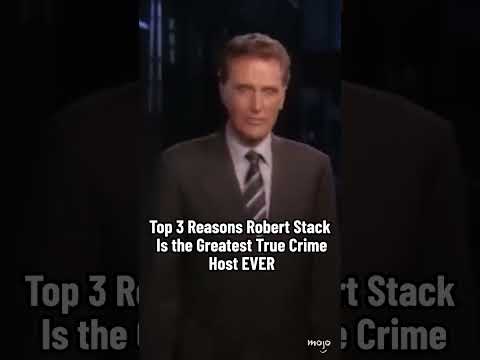 Top 3 Reasons Robert Stack Is The Greatest True Crime Host Ever