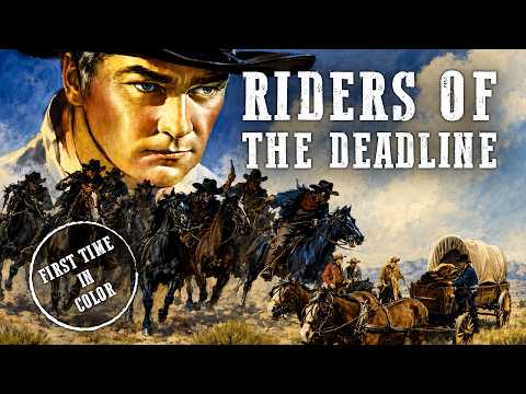 Riders of the Deadline | William Boyd | English | Classic Western | Colorized