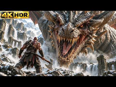 God of War – KRATOS vs LIGHTNING DRAGON | Boss Fight at MAX SETTINGS [RTX 5090, 4K DLAA] | DLSS 5