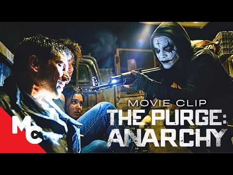 Masked Killers Sold Survivors To High Society | The Purge: Anarchy | The Purge Movie Clip