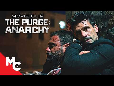 They Were Hunted Through Underground Tunnels Purge Killers | The Purge: Anarchy | Purge Movie Clip