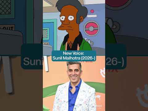 Apu’s New Voice Actor vs Original