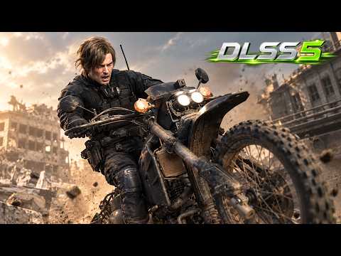 Resident Evil 9 Requiem – DOUBLE DLSS 5 Leon’s Motorcycle Chase Gameplay [RTX 5090, 4K DLAA]