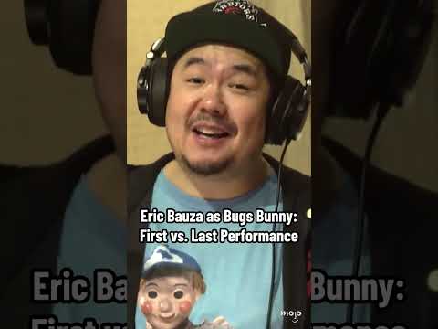 Eric Bauza as Bugs Bunny First vs Last Performance
