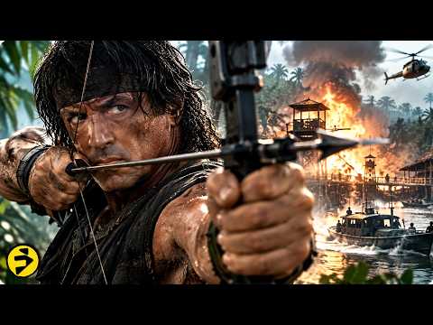 RAMBO UNLEASHED | Sylvester Stallone Action Scene Compilation